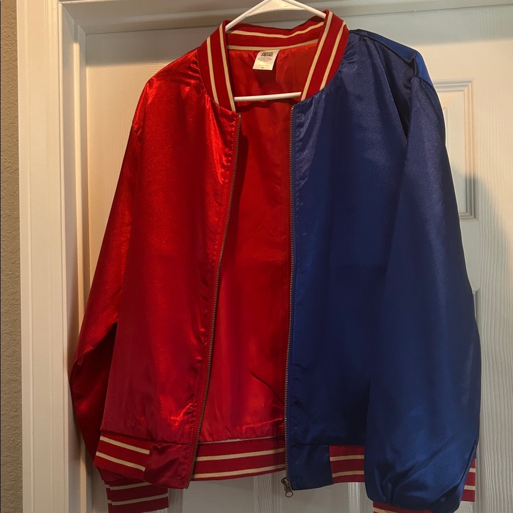 Women’s Red and Blue Jacket